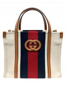 GUCCI（グッチ）の古着「インターロッキングG 2WAYミニトートバッグ」｜マルチカラー