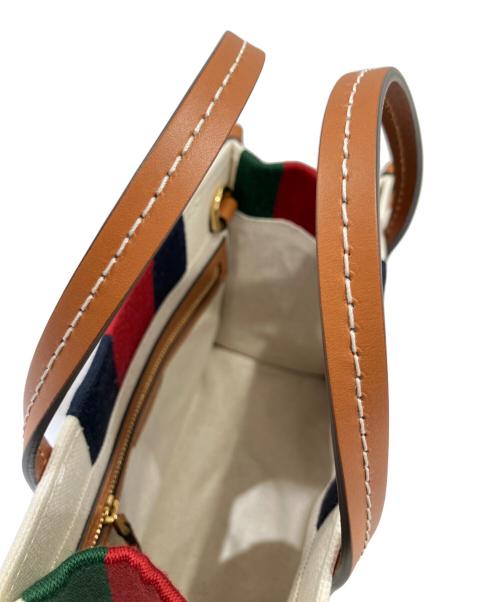 GUCCI（グッチ）GUCCI (グッチ) インターロッキングG 2WAYミニトートバッグ マルチカラー サイズ:-の古着・服飾アイテム