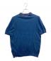 JOHN SMEDLEY (ジョンスメドレー) ニットポロシャツ ブルー サイズ:L：7000円