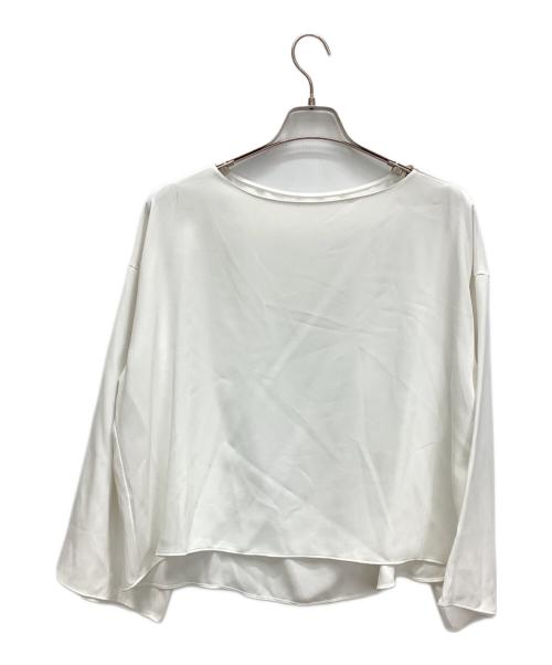 Plage（プラージュ）Plage (プラージュ) SATIN BOXY ブラウス ホワイト サイズ:表記なしの古着・服飾アイテム
