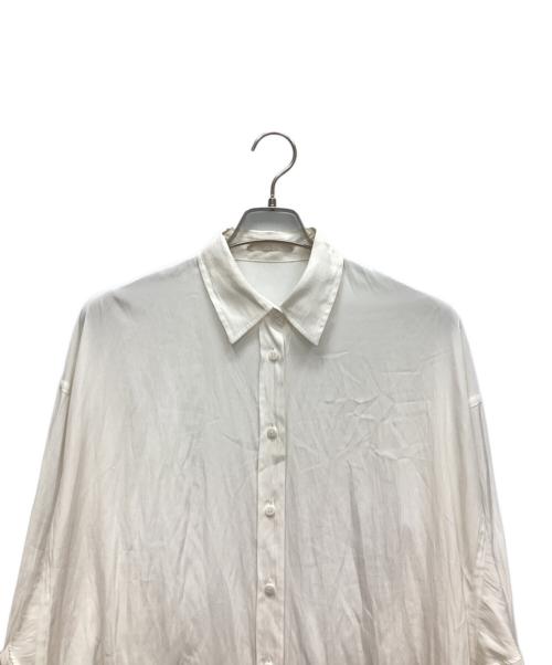 Plage（プラージュ）Plage (プラージュ) Memory Taffeta Dolman シャツ アイボリー サイズ:表記なしの古着・服飾アイテム