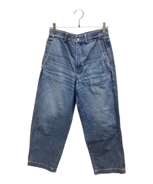 CALUX（キャラクス）CALUX (キャラクス) Plage (プラージュ) 別注WASHED CROPPED デニム ブルー サイズ:25の古着・服飾アイテム
