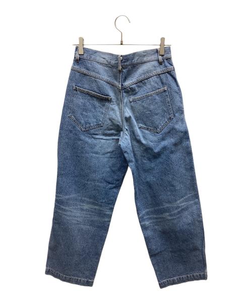 CALUX（キャラクス）CALUX (キャラクス) Plage (プラージュ) 別注WASHED CROPPED デニム ブルー サイズ:25の古着・服飾アイテム