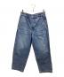 CALUX（キャラクス）の古着「別注WASHED CROPPED デニム」｜ブルー