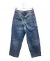 CALUX (キャラクス) Plage (プラージュ) 別注WASHED CROPPED デニム ブルー サイズ:25：5000円