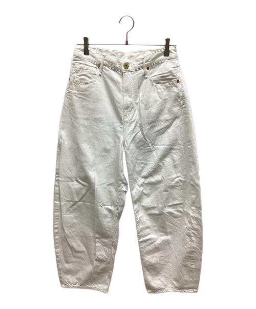 upper hights（アッパーハイツ）upper hights (アッパーハイツ) Conte (コンテ) パンツ アイボリー サイズ:24の古着・服飾アイテム