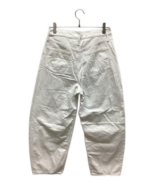 upper hights（アッパーハイツ）upper hights (アッパーハイツ) Conte (コンテ) パンツ アイボリー サイズ:24の古着・服飾アイテム