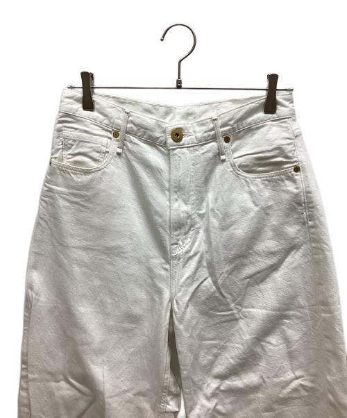 upper hights（アッパーハイツ）upper hights (アッパーハイツ) Conte (コンテ) パンツ アイボリー サイズ:24の古着・服飾アイテム