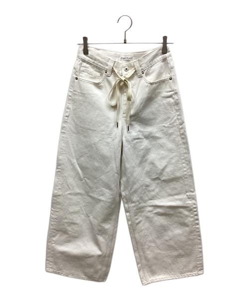 Plage（プラージュ）Plage (プラージュ) R’IAM SUPER LOOSE デニム アイボリー サイズ:36の古着・服飾アイテム