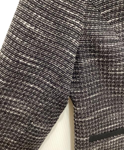 any Sis（エニィスィス）any Sis (エニィスィス) リップルボーダーストレッチ ジャケット ネイビー サイズ:Lの古着・服飾アイテム