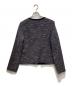 any Sis (エニィスィス) リップルボーダーストレッチ ジャケット ネイビー サイズ:L：5000円