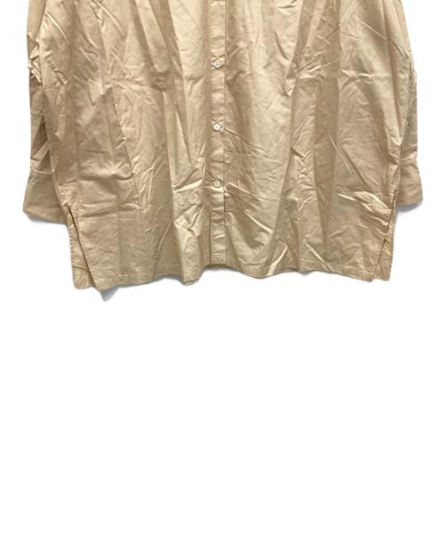 Plage（プラージュ）Plage (プラージュ) typewriter wide shirt ベージュ サイズ:表記なしの古着・服飾アイテム
