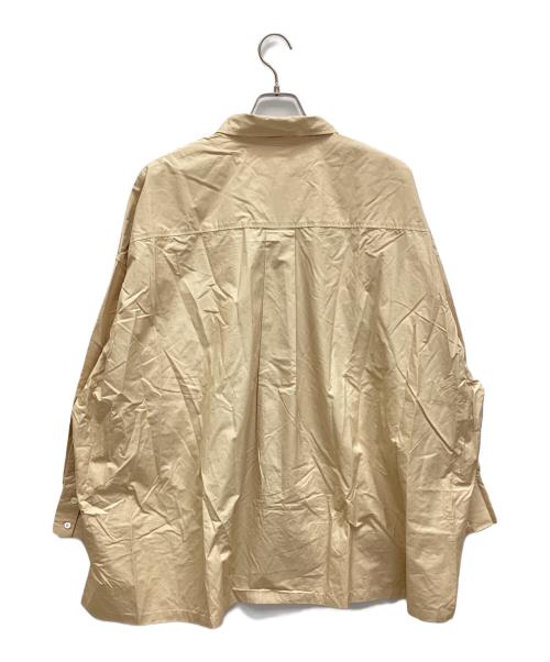 Plage（プラージュ）Plage (プラージュ) typewriter wide shirt ベージュ サイズ:表記なしの古着・服飾アイテム