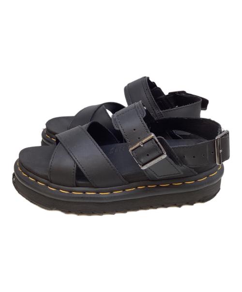 Dr.Martens（ドクターマーチン）Dr.Martens (ドクターマーチン) VOSS II サンダル ブラック サイズ:UK4の古着・服飾アイテム