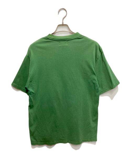 stussy（ステューシー）stussy (ステューシー) ロゴプリントTシャツ グリーン サイズ:Sの古着・服飾アイテム