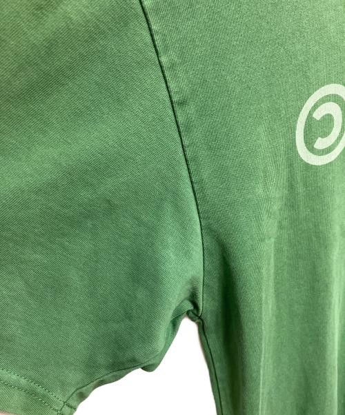 stussy（ステューシー）stussy (ステューシー) ロゴプリントTシャツ グリーン サイズ:Sの古着・服飾アイテム
