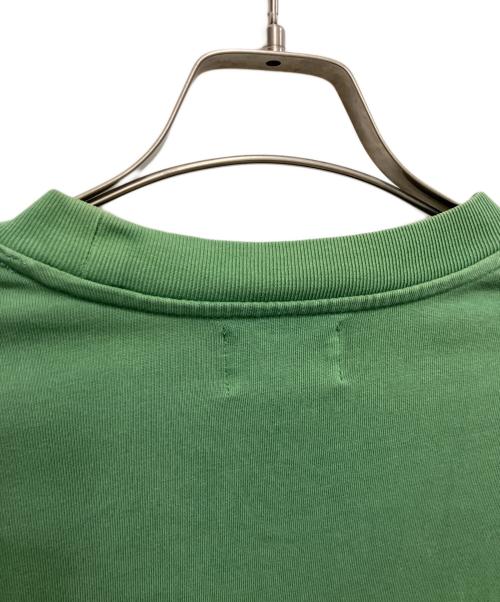 stussy（ステューシー）stussy (ステューシー) ロゴプリントTシャツ グリーン サイズ:Sの古着・服飾アイテム