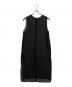 MARW UNITED ARROWS (マルゥ ユナイテッドアローズ) シアー ノースリーブワンピース ブラック サイズ:free：4000円