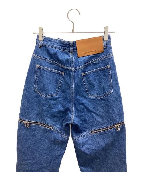 MAISON SPECIAL（メゾンスペシャル）MAISON SPECIAL (メゾンスペシャル) Side Slash Denim Pants インディゴ サイズ:38の古着・服飾アイテム