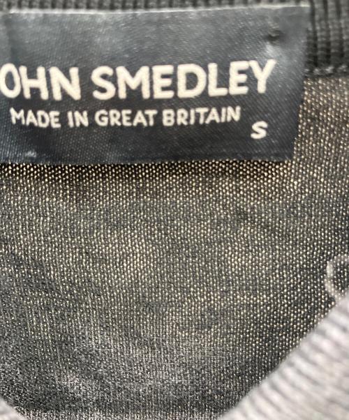 JOHN SMEDLEY（ジョンスメドレー）JOHN SMEDLEY (ジョンスメドレー) シーアイランドコットンニットポロシャツ ブラック サイズ:Sの古着・服飾アイテム