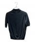 JOHN SMEDLEY (ジョンスメドレー) シーアイランドコットンニットポロシャツ ブラック サイズ:S：10000円