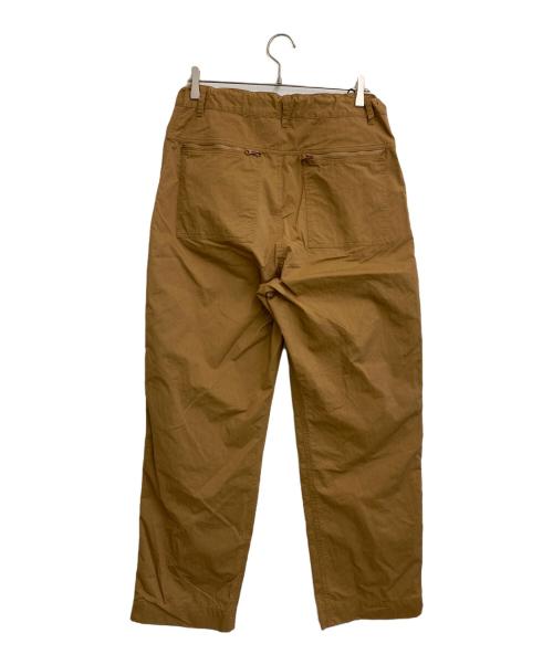Drawing Numbers（ドローイングナンバーズ）Drawing Numbers (ドローイングナンバーズ) コットンナイロンツイルワイドパンツ ブラウン サイズ:SIZE 42の古着・服飾アイテム