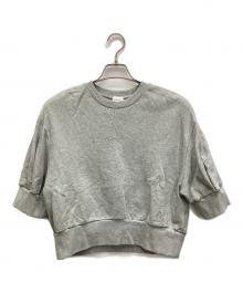 MANOF（マノフ）の古着「PUFF SLEEVE SWEAT TOPS」｜グレー