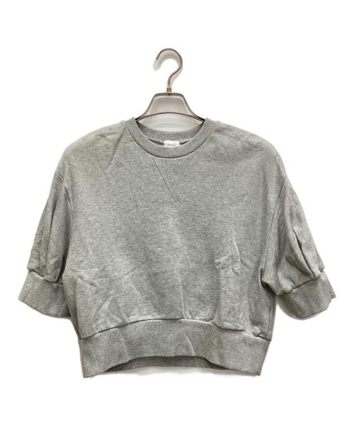 MANOF（マノフ）MANOF (マノフ) PUFF SLEEVE SWEAT TOPS グレー サイズ:Ｆの古着・服飾アイテム