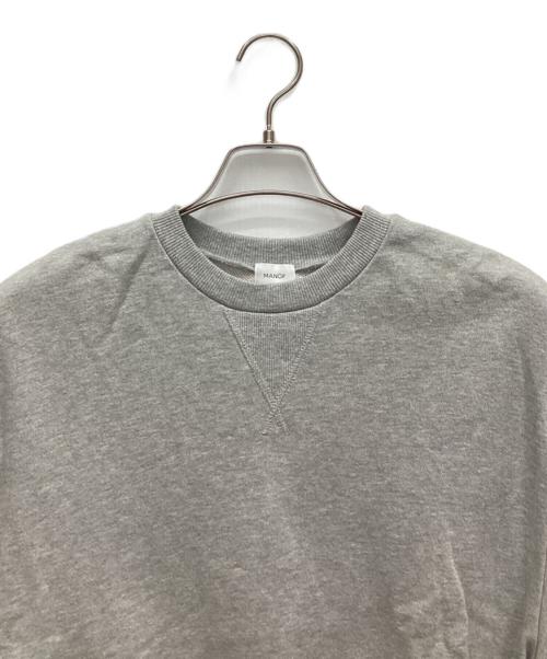 MANOF（マノフ）MANOF (マノフ) PUFF SLEEVE SWEAT TOPS グレー サイズ:Ｆの古着・服飾アイテム