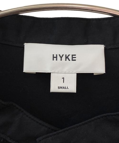 HYKE（ハイク）HYKE (ハイク) COTTON BALLOON SLEEVE BLOUSE ブラック サイズ:1の古着・服飾アイテム