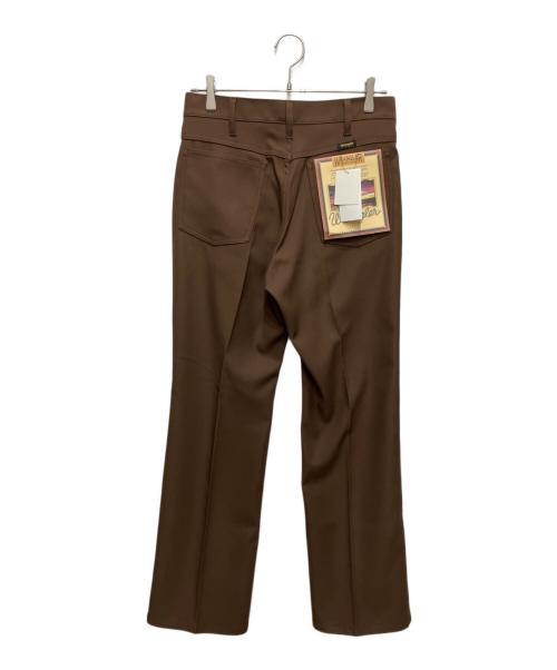 Wrangler（ラングラー）Wrangler (ラングラー) ランチャー フレアードレスパンツ ブラウン サイズ:S 未使用品の古着・服飾アイテム