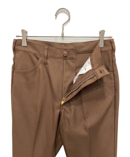 Wrangler（ラングラー）Wrangler (ラングラー) ランチャー フレアードレスパンツ ブラウン サイズ:S 未使用品の古着・服飾アイテム