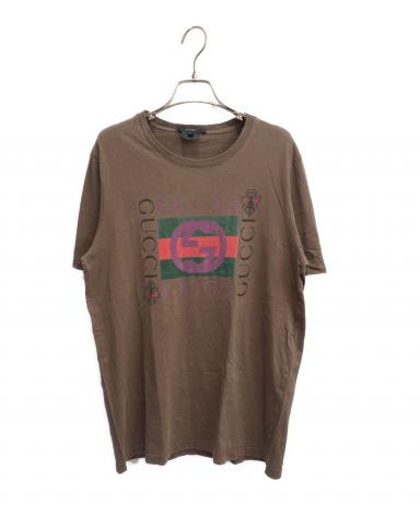 中古・古着通販】GUCCI (グッチ) インターロッキングGロゴTシャツ