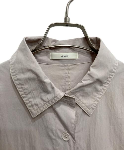 anuke（アンヌーク）anuke (アンヌーク) Halfsleeve Shirts Combinaison グレー サイズ:38の古着・服飾アイテム
