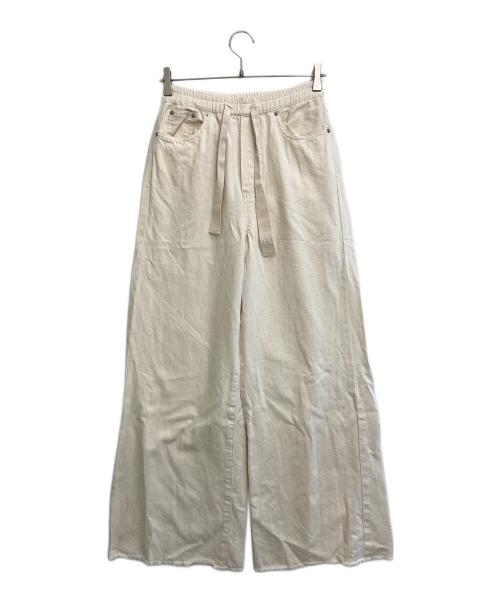 AMATERAS（アマテラス）AMATERAS (アマテラス) ワイドパンツ アイボリー サイズ:SMの古着・服飾アイテム
