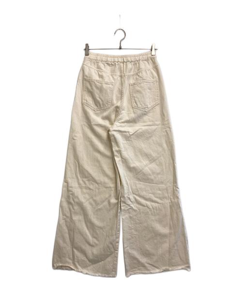 AMATERAS（アマテラス）AMATERAS (アマテラス) ワイドパンツ アイボリー サイズ:SMの古着・服飾アイテム