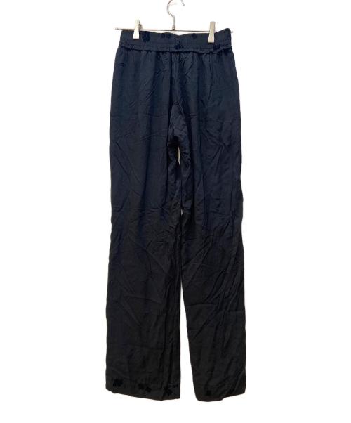 Zadig&Voltaire（ザディグエヴォルテール）Zadig&Voltaire (ザディグエヴォルテール) イージーパンツ/POMA SOFT FLOCK FLOWERS ブラック サイズ:36の古着・服飾アイテム