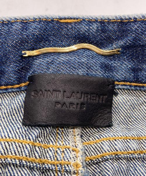 Saint Laurent Paris（サンローランパリ）Saint Laurent Paris (サンローランパリ) デニムスカート インディゴ サイズ:25の古着・服飾アイテム