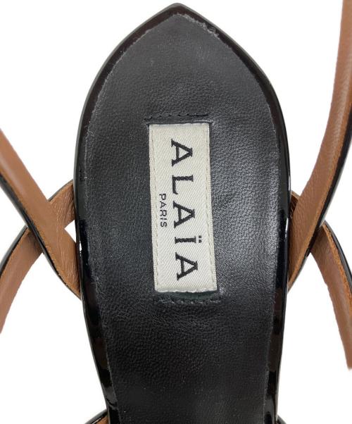ALAIA（アライア）ALAIA (アライア) サンダル ブラック サイズ:37の古着・服飾アイテム