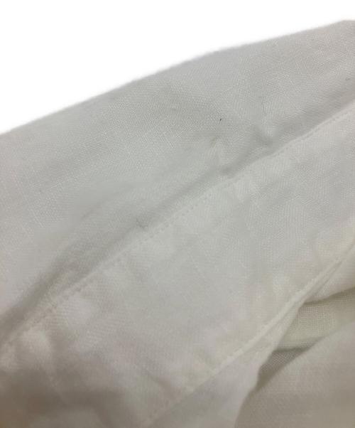 RALPH LAUREN（ラルフローレン）RALPH LAUREN (ラルフローレン) リネンシャツ ホワイト サイズ:Sの古着・服飾アイテム
