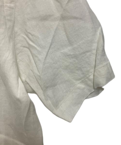 RALPH LAUREN（ラルフローレン）RALPH LAUREN (ラルフローレン) リネンシャツ ホワイト サイズ:Sの古着・服飾アイテム
