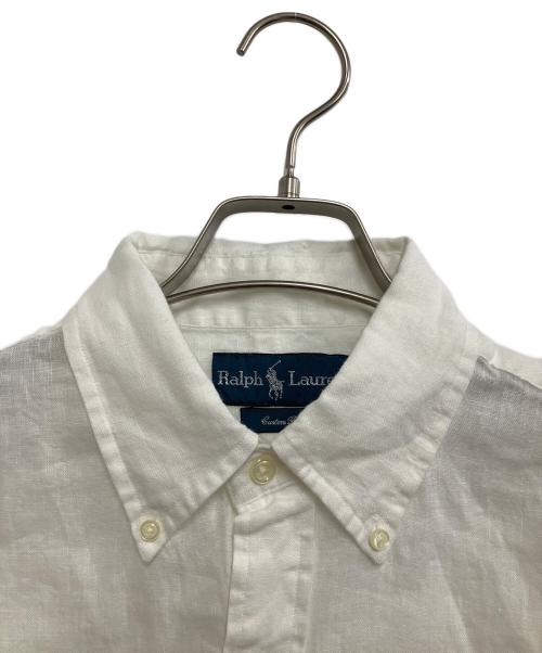 RALPH LAUREN（ラルフローレン）RALPH LAUREN (ラルフローレン) リネンシャツ ホワイト サイズ:S 未使用品の古着・服飾アイテム