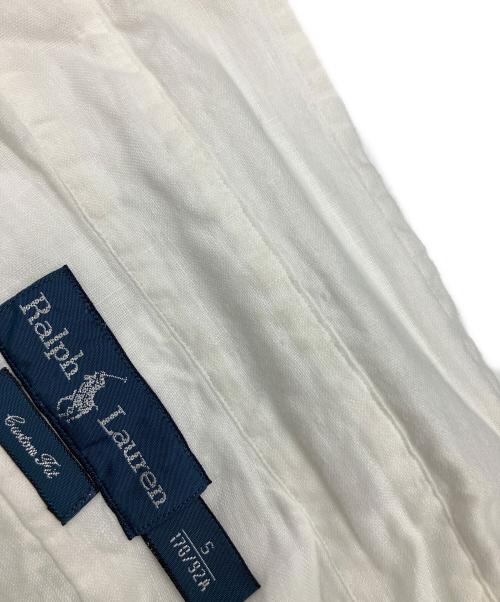 RALPH LAUREN（ラルフローレン）RALPH LAUREN (ラルフローレン) リネンシャツ ホワイト サイズ:S 未使用品の古着・服飾アイテム