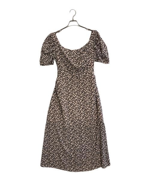 HER LIP TO（ハーリップトゥ）HER LIP TO (ハーリップトゥ) Cherry Pattern Cache-Coeur One-Piece ピンク サイズ:Mの古着・服飾アイテム