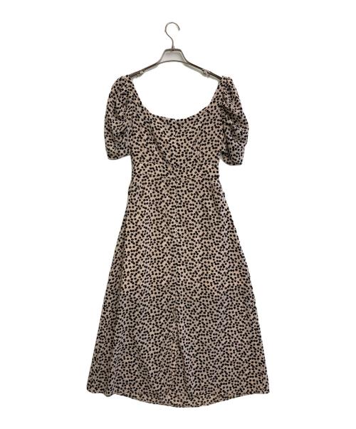 HER LIP TO（ハーリップトゥ）HER LIP TO (ハーリップトゥ) Cherry Pattern Cache-Coeur One-Piece ピンク サイズ:Mの古着・服飾アイテム