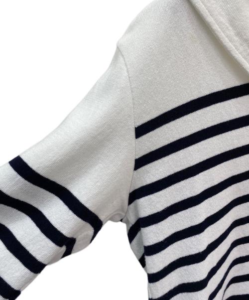 MADISON BLUE（マディソンブルー）MADISON BLUE (マディソンブルー) SAILOR BORDER L/S TEE ホワイト サイズ:01（S）の古着・服飾アイテム