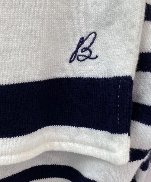 MADISON BLUE（マディソンブルー）MADISON BLUE (マディソンブルー) SAILOR BORDER L/S TEE ホワイト サイズ:01（S）の古着・服飾アイテム