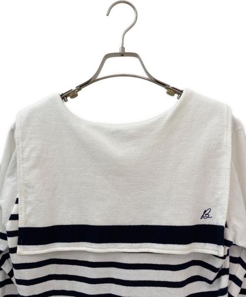 MADISON BLUE（マディソンブルー）MADISON BLUE (マディソンブルー) SAILOR BORDER L/S TEE ホワイト サイズ:01（S）の古着・服飾アイテム