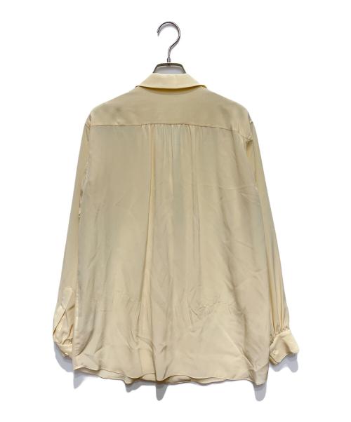 ESTNATION（エストネーション）ESTNATION (エストネーション) シルクシャツ クリーム サイズ:36の古着・服飾アイテム