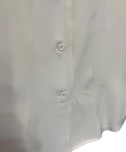 ESTNATION（エストネーション）ESTNATION (エストネーション) シルクシャツ クリーム サイズ:36の古着・服飾アイテム